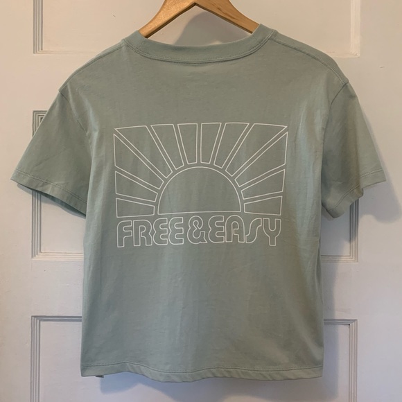 Madewell x Free & Easy Sunset Graphic Easy Crop Tee - Picture 15 of 16
